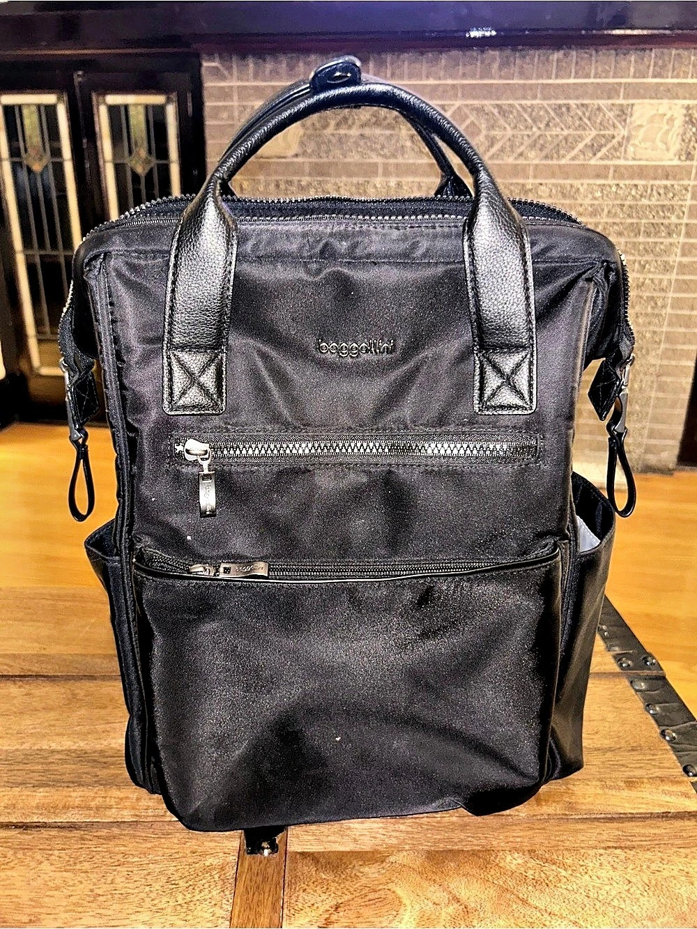 Baggalini Black Backpack